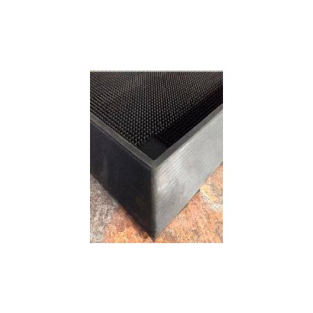 TAPETE SANITIZANTE NEGRO PARED ALTA C/PINES