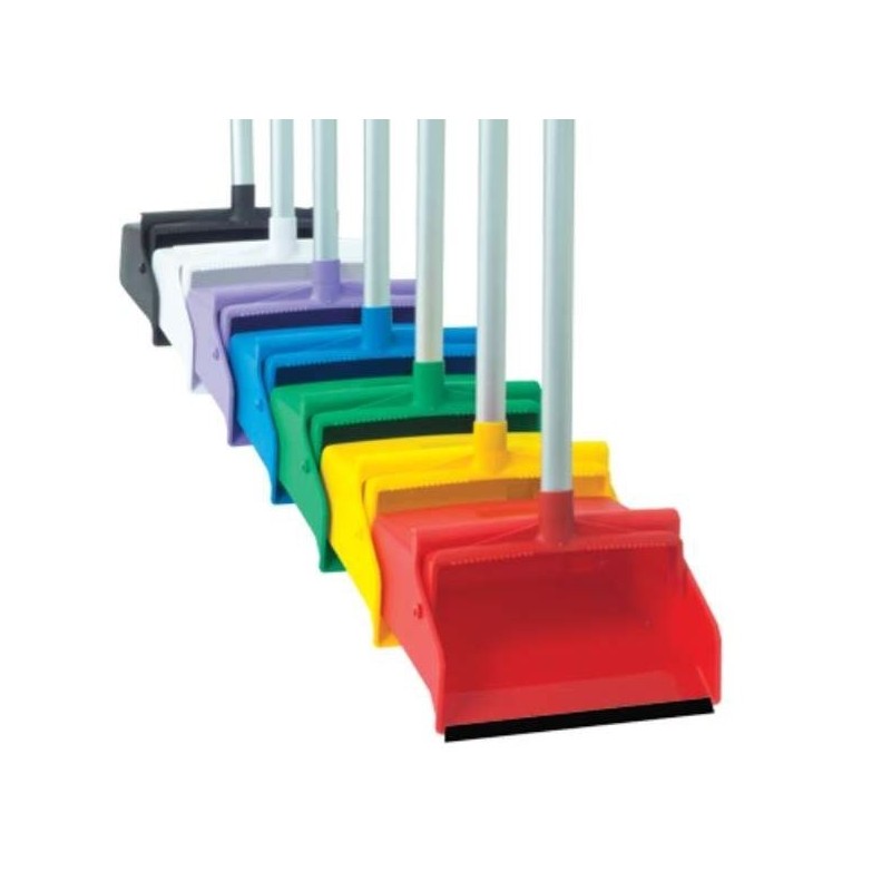 RECOGEDOR DUST-PRO NEGRO C/BASTON EL CAS