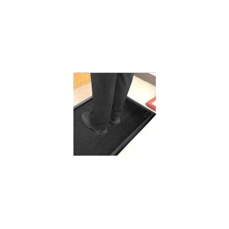 TAPETE SANITIZANTE 60X90  NEGRO SABLON