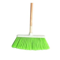 ESCOBA T/CEPILLO REYNA VERDE C/BAS.MAD.