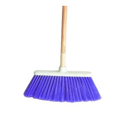 ESCOBA T/CEPILLO REYNA AZUL C/BAS.MAD.