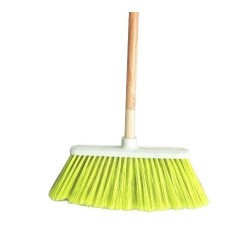 ESCOBA T/CEPILLO REYNA AMARILL C/BAS.MAD