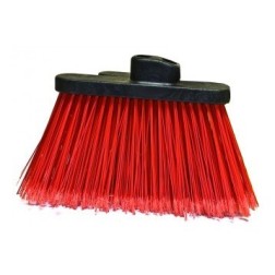 ESCOBA ANGULAR ROJO CASTOR SIN BASTON