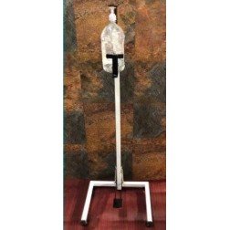 PEDESTAL DE PEDAL , DESPACHADOR DE GEL ALCOHOL
