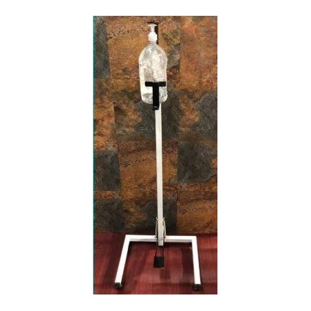 PEDESTAL DE PEDAL , DESPACHADOR DE GEL ALCOHOL