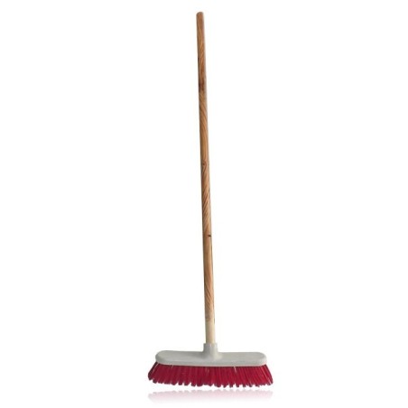 CEPILLO PARA PISO (DURO) C/BASTON MADERA